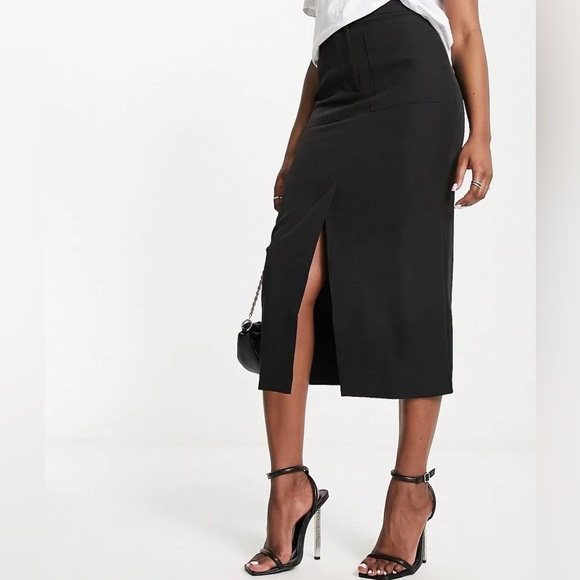 ASOS Dresses & Skirts - ASOS Design Midi Pencil Skirt with Pocket Detail
